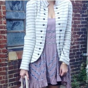 ✨❗️SALE❗️Free People Striped Military Cardigan